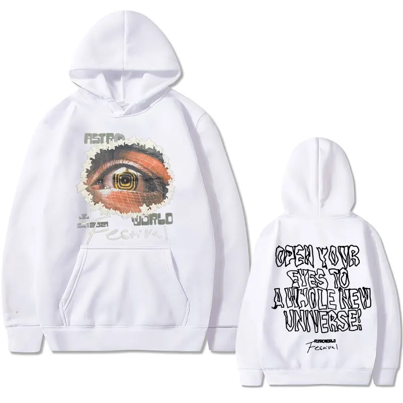 Cactus Jack Print Hoodie Men's Oversized Hip Hop Sweatshirt Men Women Clothes Male Trend Street Hoodies Mens Vintage Streetwear