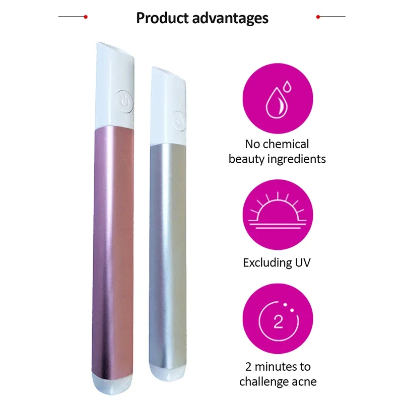 Heath Blue Light Therapy Varicose Veins Treatment Laser Pen Soft Scar Wrinkle Removal Treatment Acne Laser Pen Massage Relax laser skin treatment
