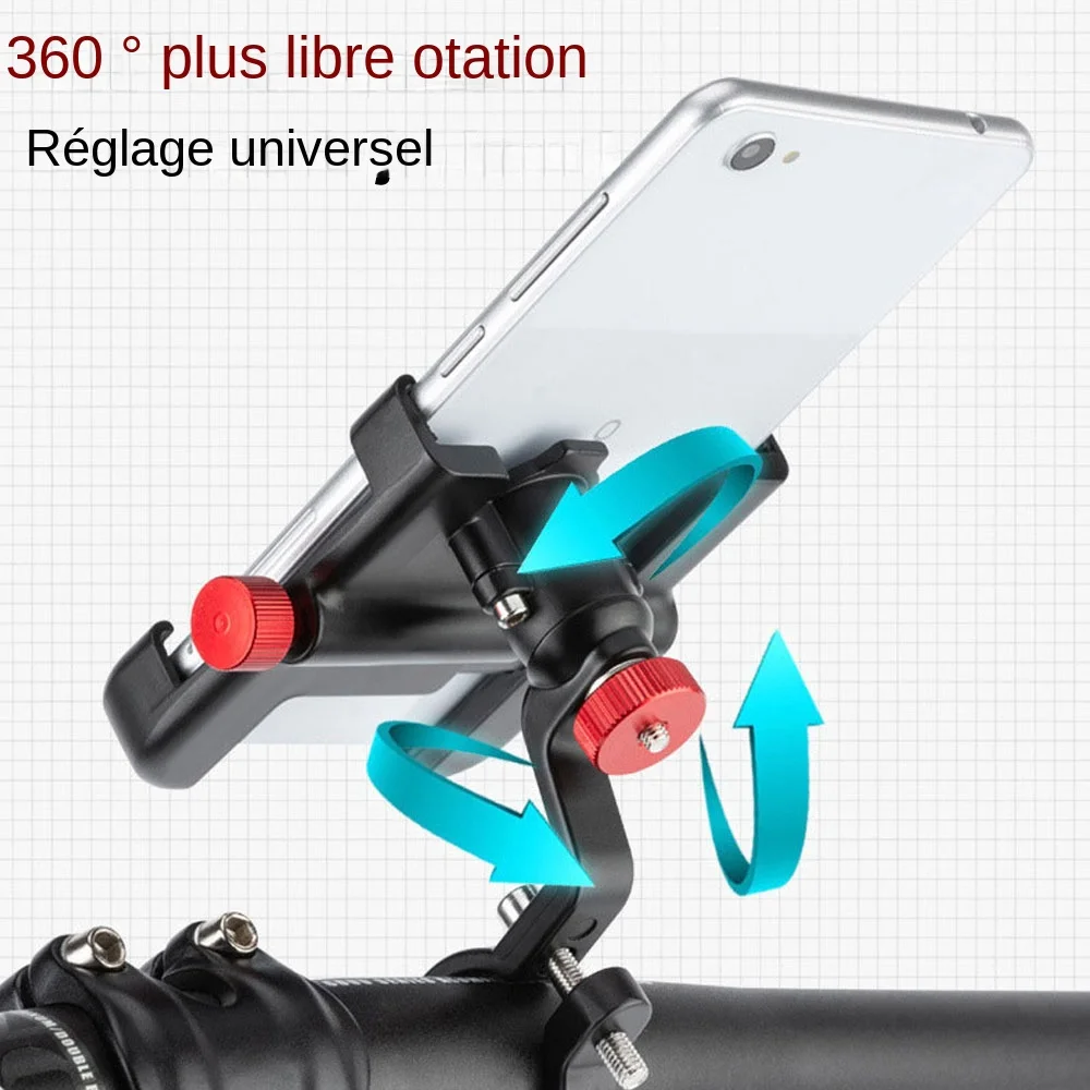 NEWBOLER MTB Phone Mount 360° Rotatable Aluminum Bike Holder - Image 3