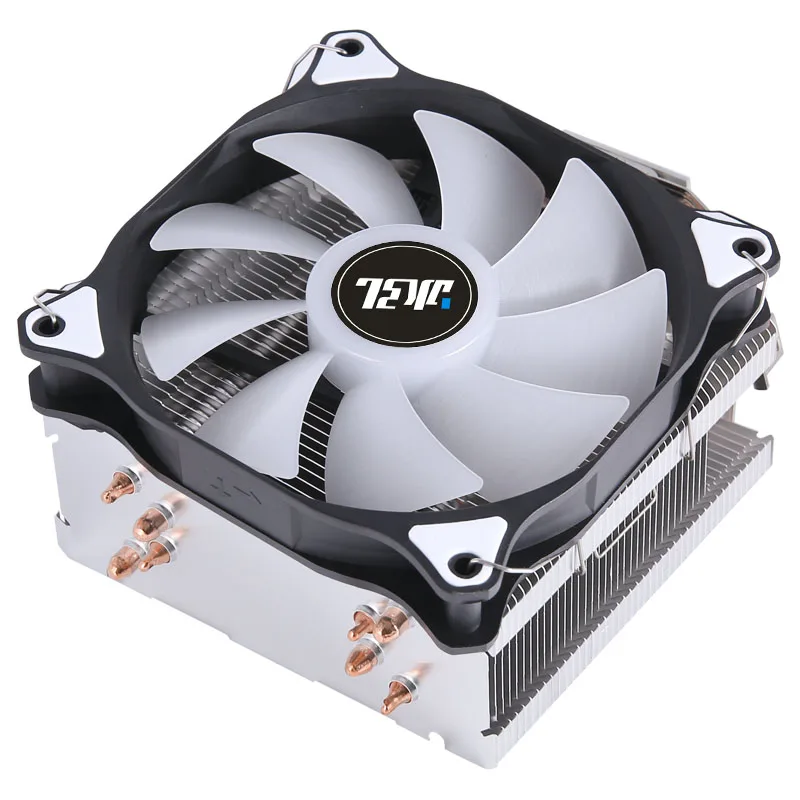 Ventilador Cpu Refrigerador Cpu Rgb Tubos de Cobre X79 Placa-mãe X99 Amd3 Am4 Intel 1200 1356 1150 1155 1700 120 mm Lga 2011 - Imagem 2
