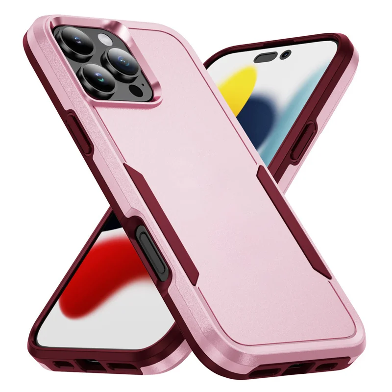 Durable Armor Shockproof Protective Phone Case – Heavy Duty Hard PC + TPU Back Cover