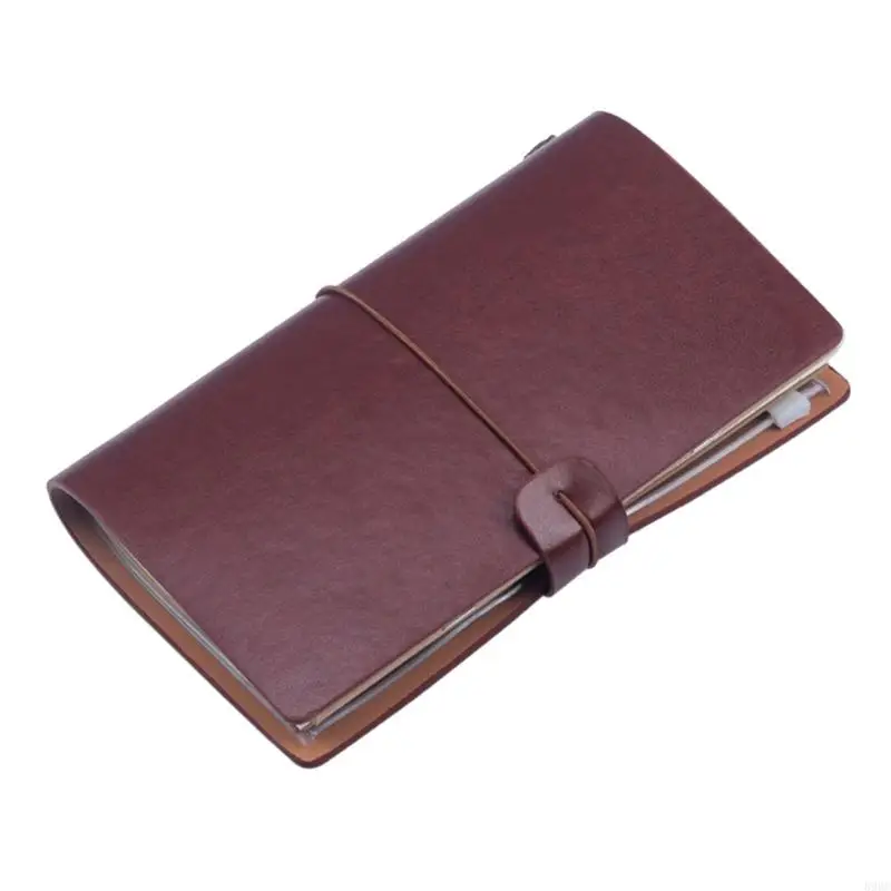 Deluxe Refillable PU Leather Travel Diary