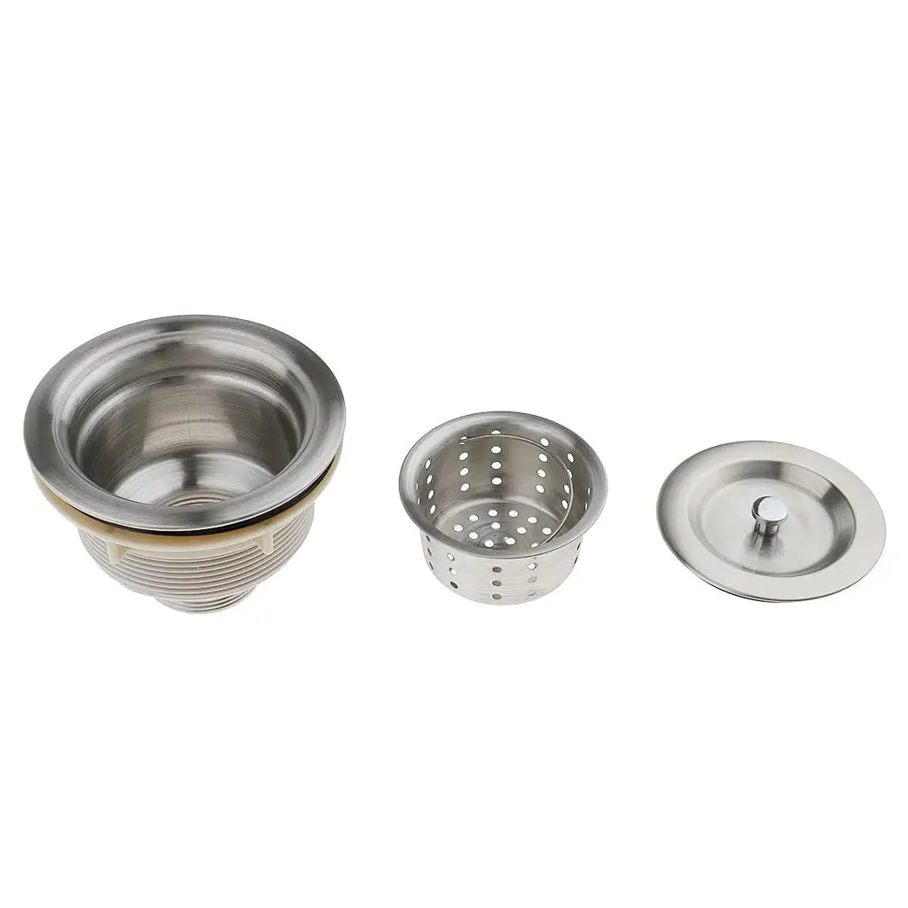 Stainless Steel Hair Wash Shampoo Sink Strainer with Plastic Tube