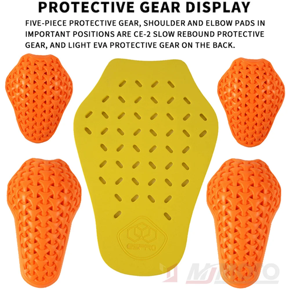 Summer Motorcycle Cycling Jacket Men Women Breathable Mesh Motocross Jacket With CE Protection Pads Motorbike Lightweight