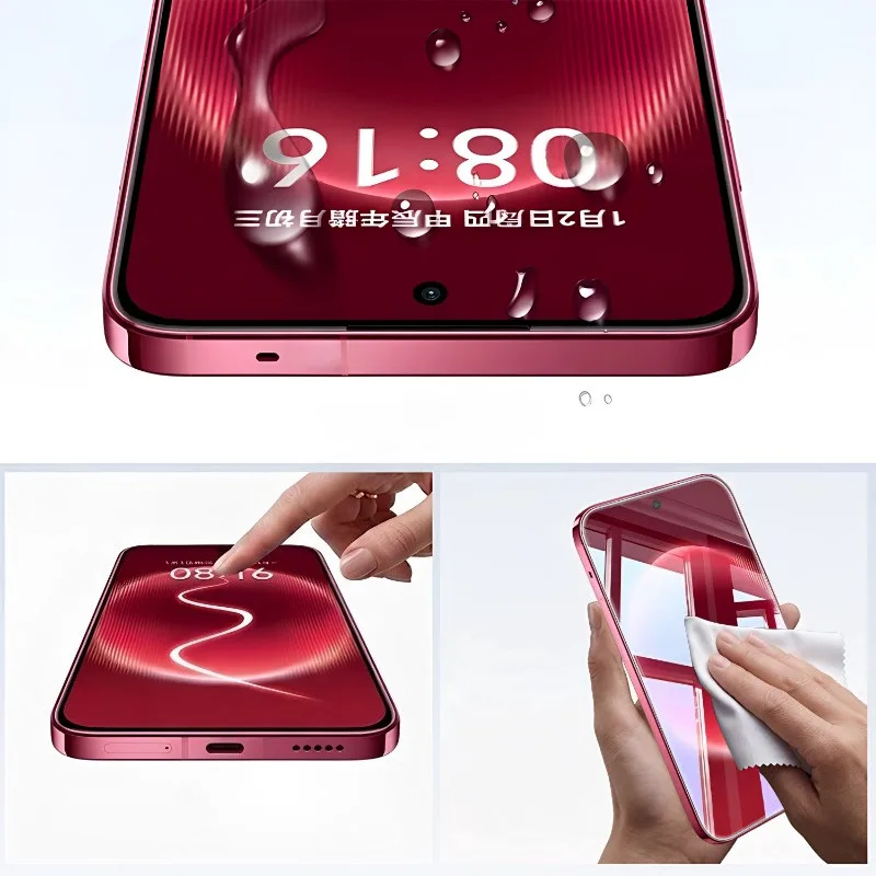 Ultra-Clear Tempered Glass Screen Protector with Black Edge