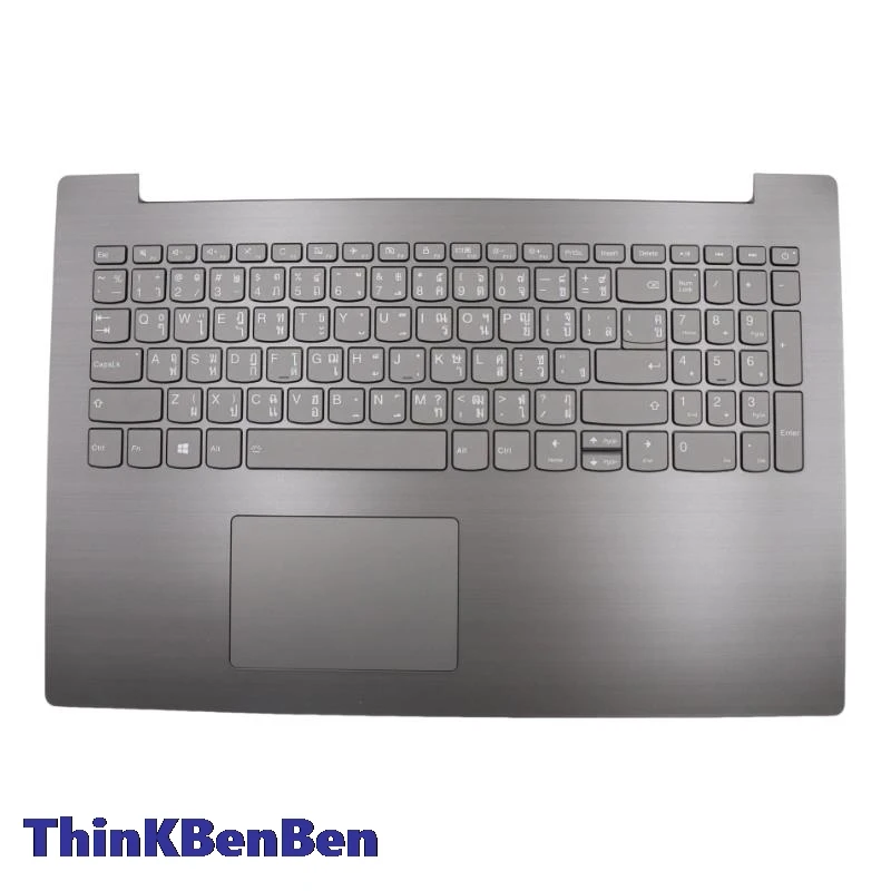 

TH Thai Backlit Keyboard Iron Gray Upper Case Palmrest Shell Cover For Lenovo Ideapad 330 15 ICH Laptop 5CB0R47031