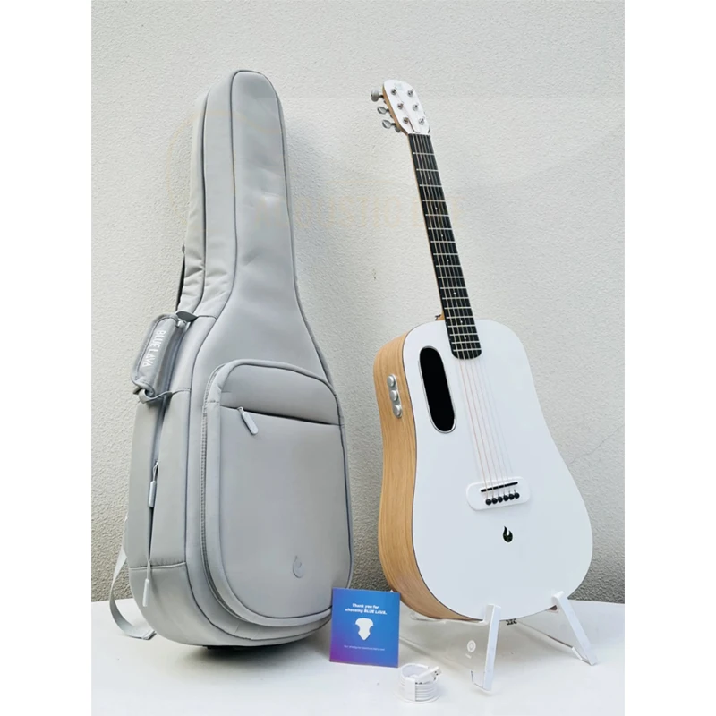 JEfor-Guitare acoustique pour adolescents, kit de voyage pour débutants et  adultes, sac à médiators Capo, 6 cordes en acier, AGT16, 41/38 po -  AliExpress