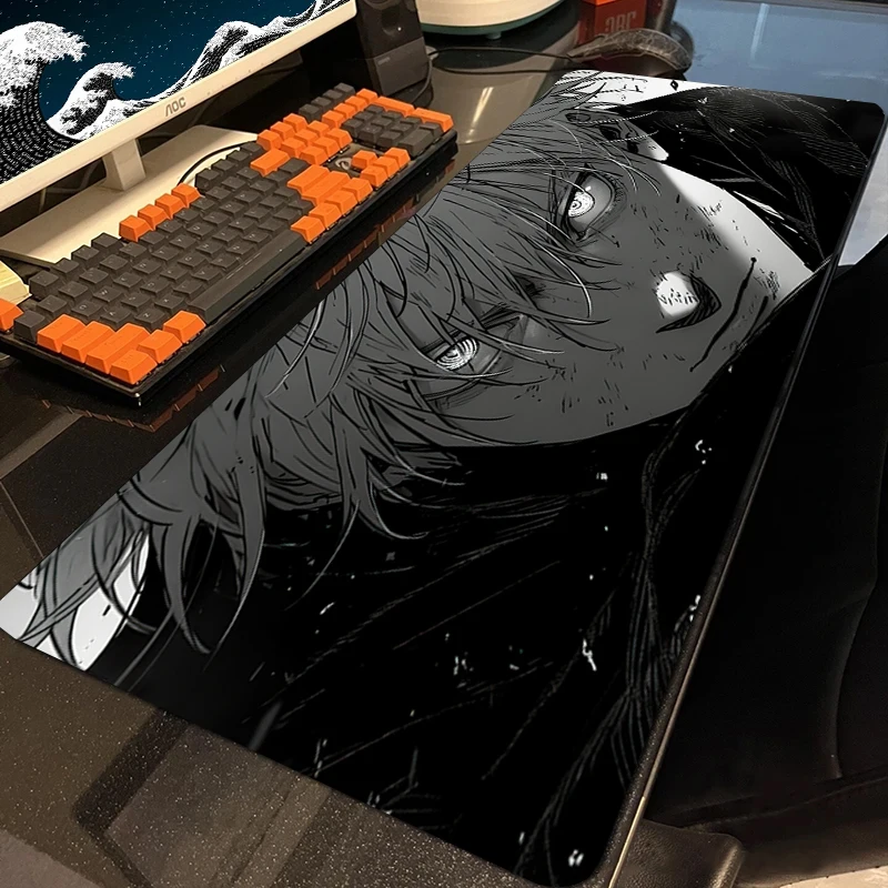 

2023 New Jujutsu Kaisen Gamer Mousepad Large Anime Mouse Mat Gaming Manga Mouse Pad XXL Computer Desks Accessories Mat Speed Rug
