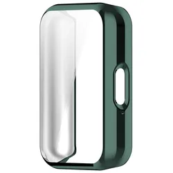 Full Coverage TPU Bumper Screen Protector Case - Soft Protective Cover - Samsung Galaxy Fit3 (Green)