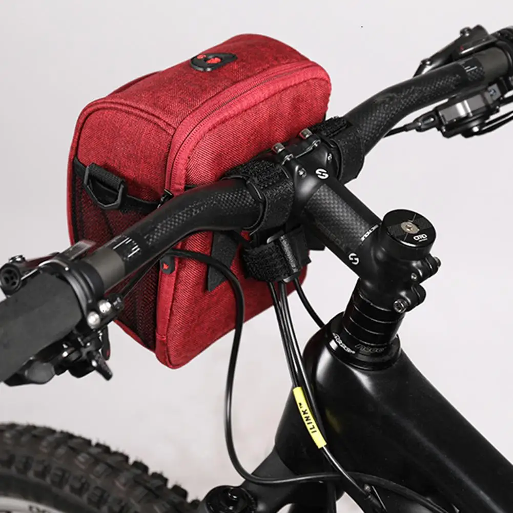 Bicycle Handlebar Bag Bike Basket Organizer Bicycle Front Basket