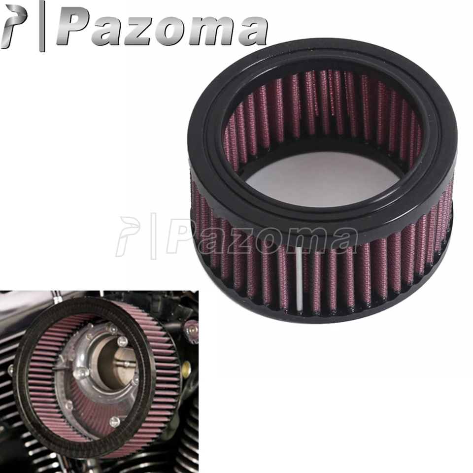 Filtre à Air Moto Ebtools Pour Kawasaki ER-6N / Ninja 650R 2006-2008 – Haut Débit, Dimensions 225x153x10 Mm