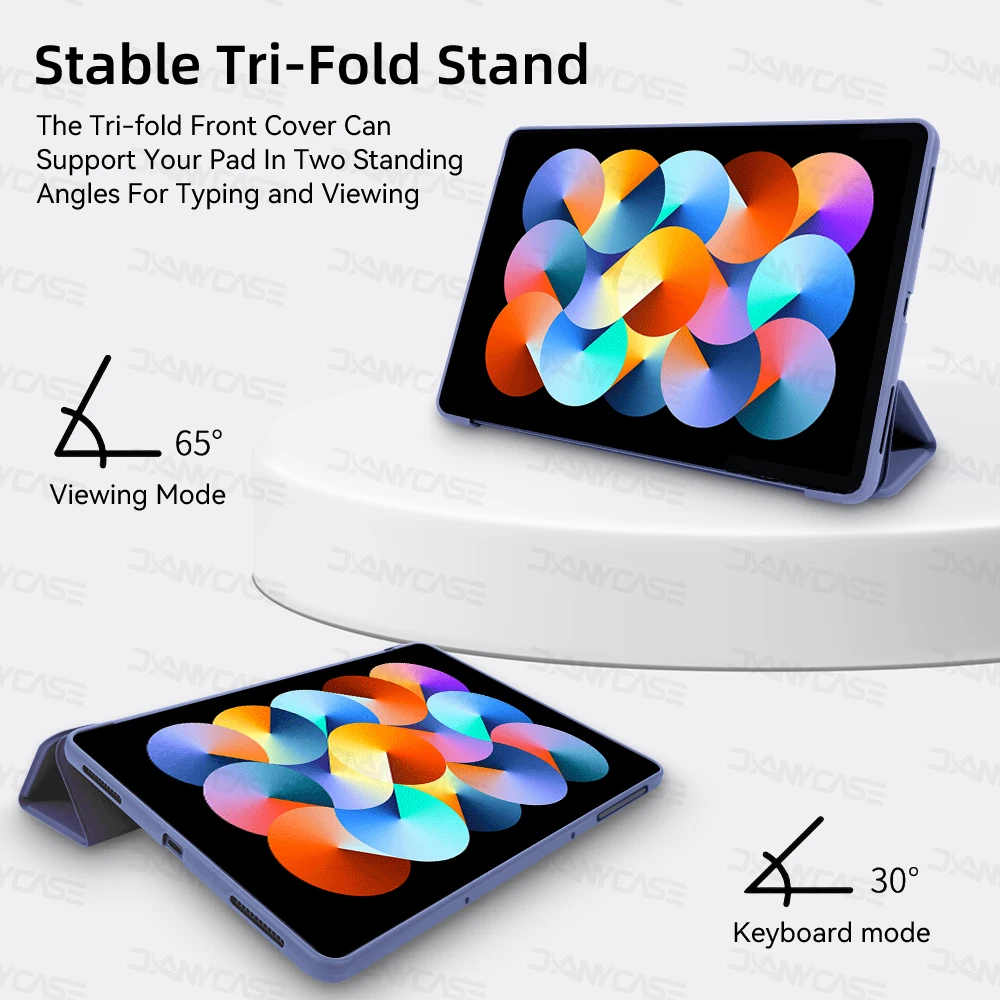 Versatile Flip Stand PU Leather Protective Tablet Case