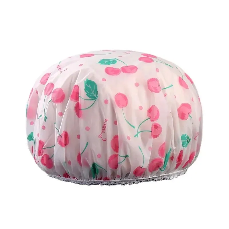 Waterproof Shower Cap 1pc/lot Thickened For Women Spa Hair Salon Bathroom