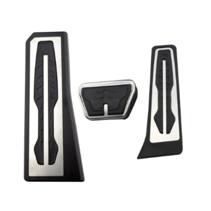Car pedals for BMW 5 Series F10 F11 523i 528i 530i 535i 550i 2011-LHD gas brake foot rest pedal pad cover accessories