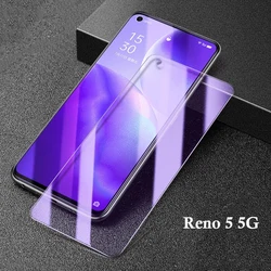 Enhanced Tempered Glass Screen Protector with Anti - Blue Light Technology for Anti Blue Light (Reno 5A)