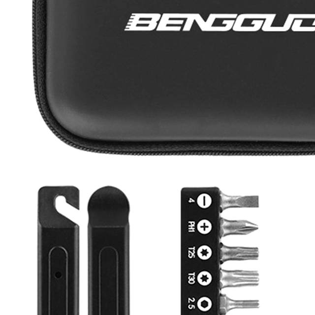 Bike Repair Tool Set Cycling Tire Lever Ratchet Wrench Bicycle Multitool Kit