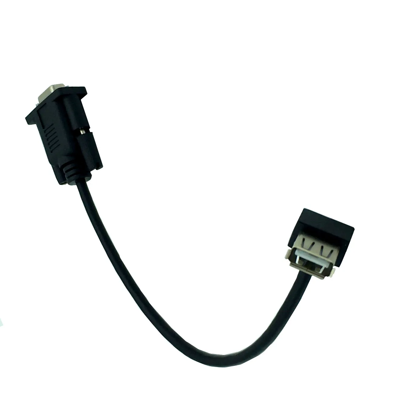 Feminino para Usb 2.0 a Serial Cabo Adapter Feminino Rs232 Db9 Converter 25 Centímetros - Imagem 4