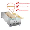 220V Donut Machine German Brand Horizontal Chimney Roller Toaster Toaster Cake Roller Oven Horizontal Bread Oven Shop 3