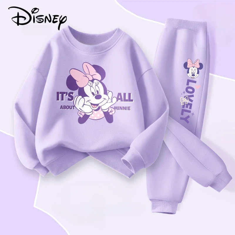 Ensemble Survêtement Disney Minnie Mouse Enfant - Violet