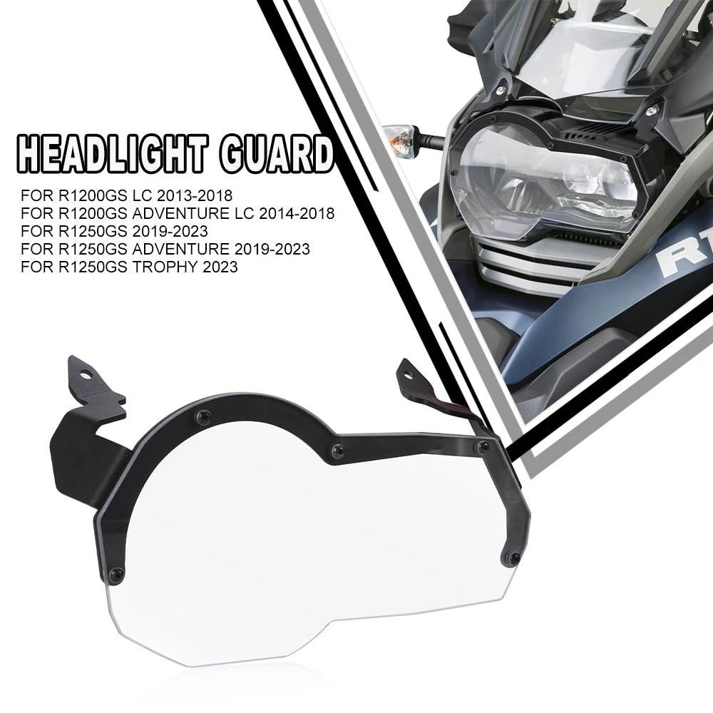 

2023 R1250GS For BMW R1200GS Adv LC R1200 adventure R 1250 GS ADV R1250GS Headlight Guard Protector Lens Cover 2013-2023