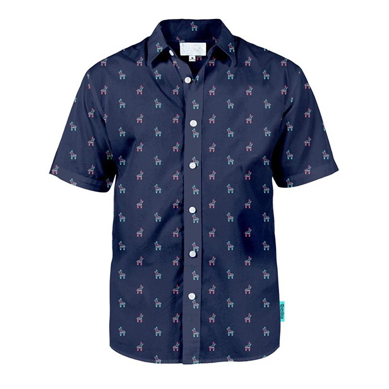 2024 Men's Shirt Hawaii Shirt Bird Pattern 3D Printing Street Casual Short Sleeve Shirt High Quality charlie parker bird on 52nd street 1 cd