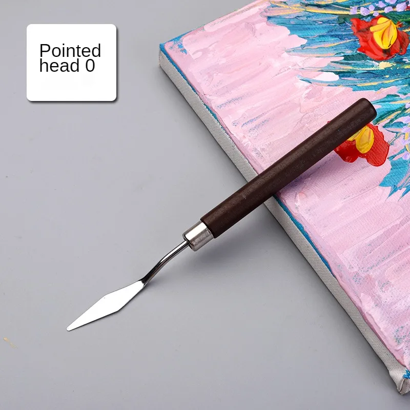 Palette Knife Cream Mixing Spatula Stainless Steel oil painting knife oil painting scrapers