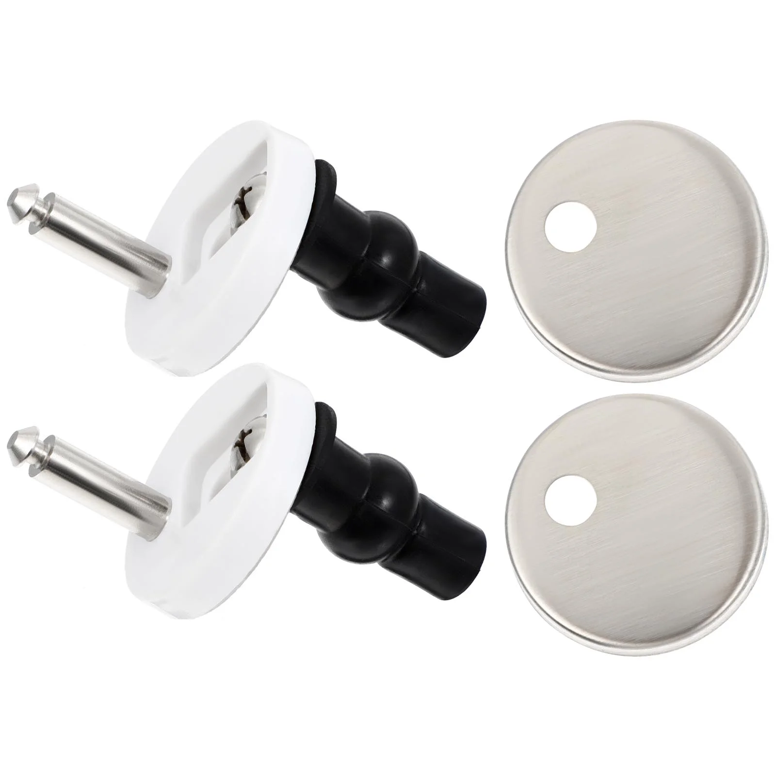 

1 Set/2pcs Toilet Seat Fittings Toilet Seat Hinges Quick Release Fixings Hinges