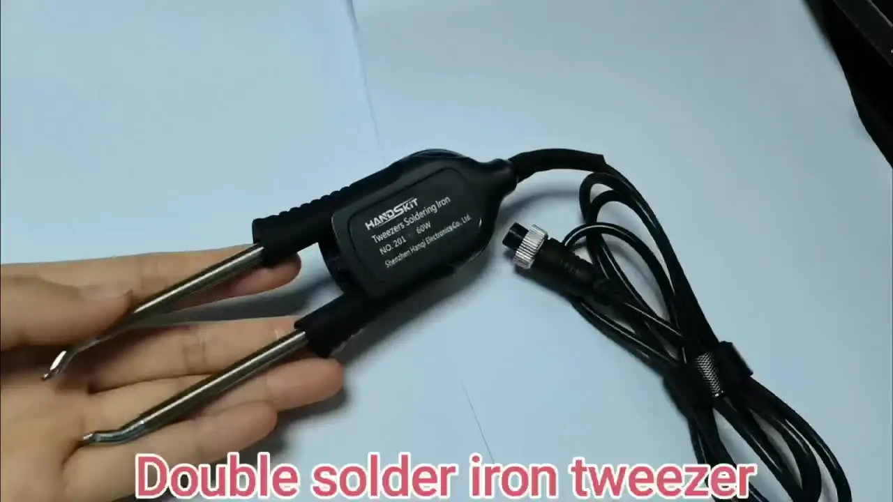 Tweezers Set 3 Pieces Includes Non-Conductive
