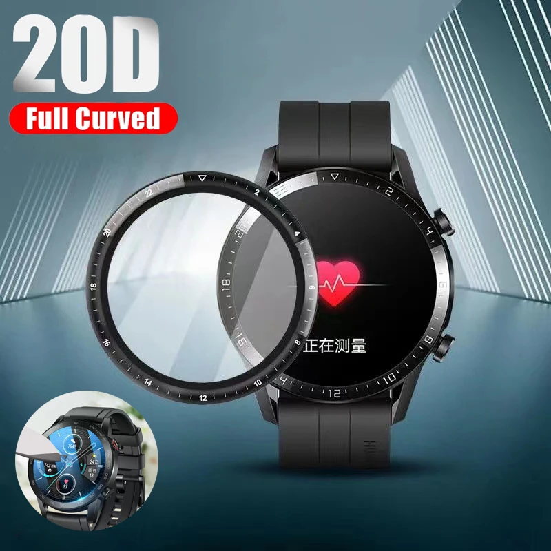 Premium 20D Ultra-Clear Screen Protector for Huawei Watch - Smartwatch Accessory
