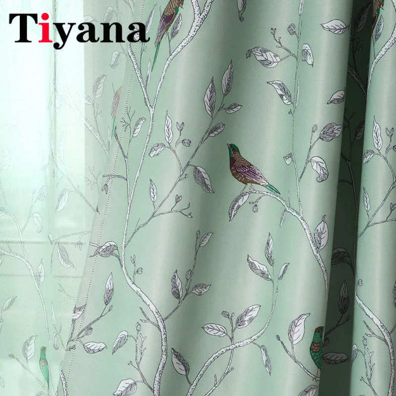 WO_ Home New Arrival Yarn Willow Curtain Tulle Room Decor Sheer Panel Trendy 