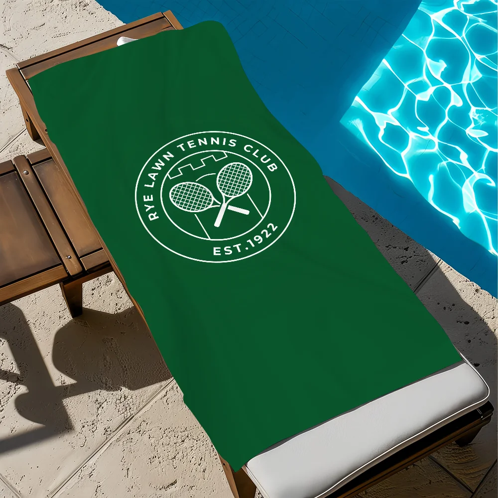 Wimbledon Großes Mikrofaser Strandhandtuch Weich Schnelltrocknend_voghion.com
