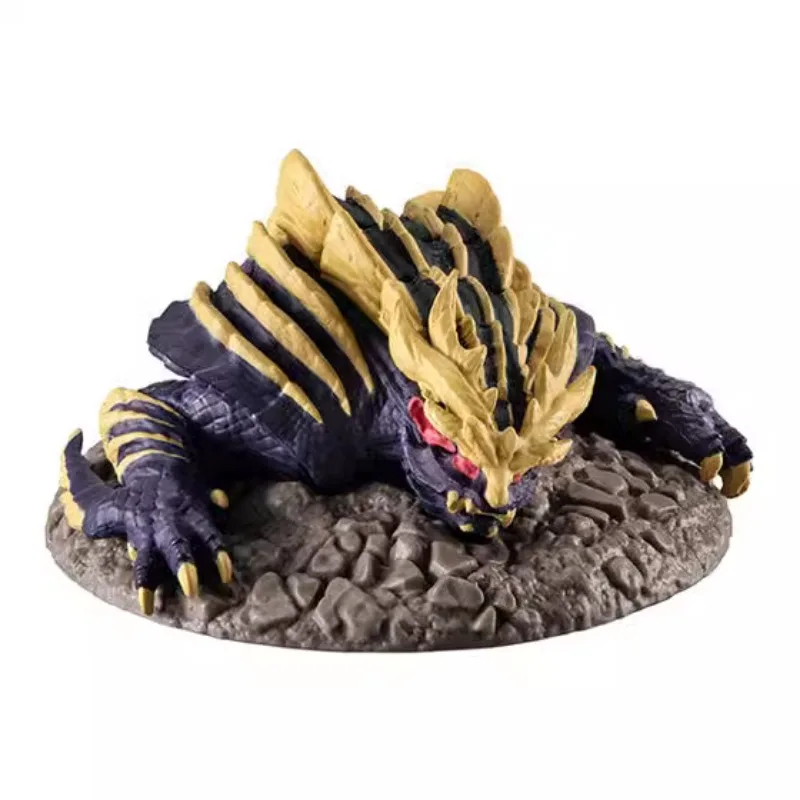 Фото Оригинальная фигурка Bandai Gashapon Monster Hunter Qversion, мини-аниме, модель, игрушки, подарки, мультяшный персонаж, коллекционное украшение №2