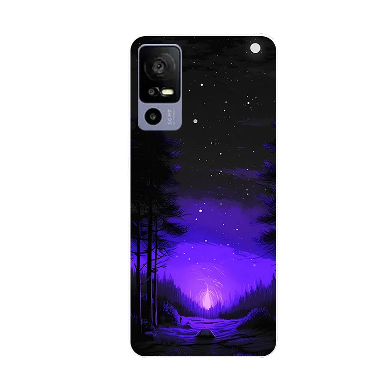 Cute Silicone Shockproof Bumper Case - Soft and Durable Back Cover