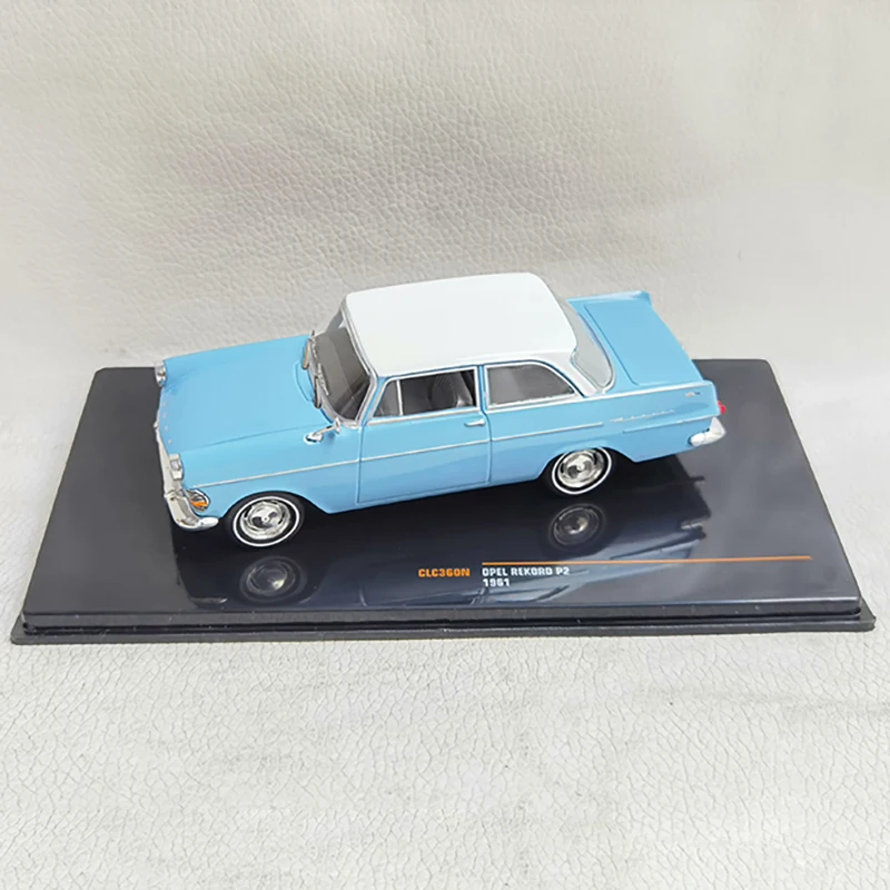 

Модель автомобиля IXO в масштабе 1:43 OPEL реккорд P2 1961 из сплава, литой игрушечный коллекционный орнамент, Сувенирные игрушки, автомобили