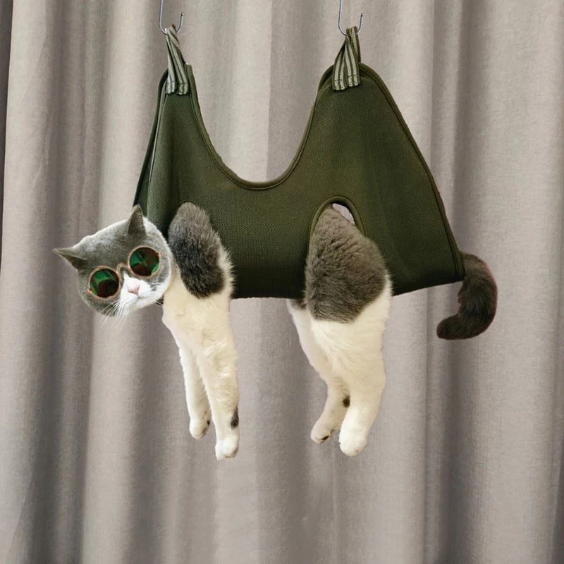 Pet Cat Grooming Hammock Helper Accessories Cats Grooming Grooming