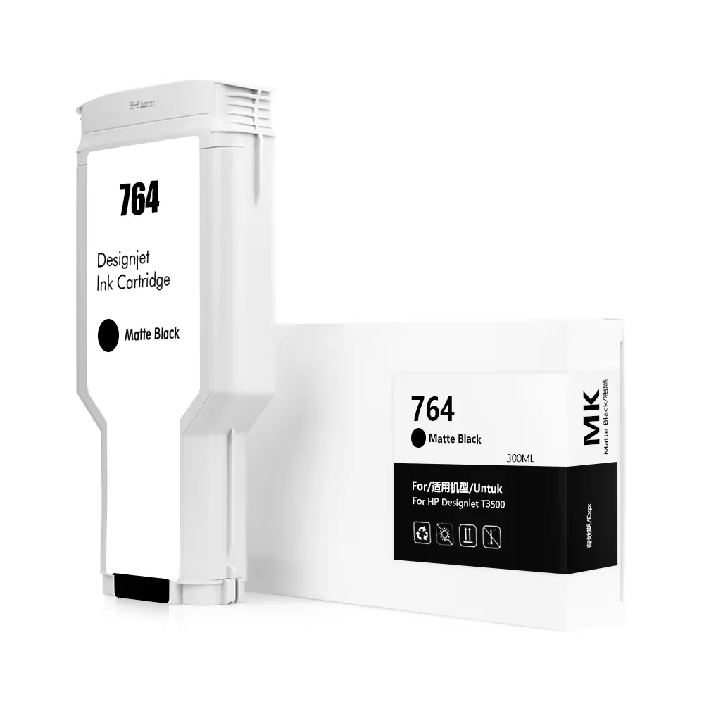 For HP 764 Ink Cartridge Compatible For HP Designjet T3500 Printer C1Q17A C1Q16A C1Q13A C1Q14A C1Q15A C1Q138A With Pigment
