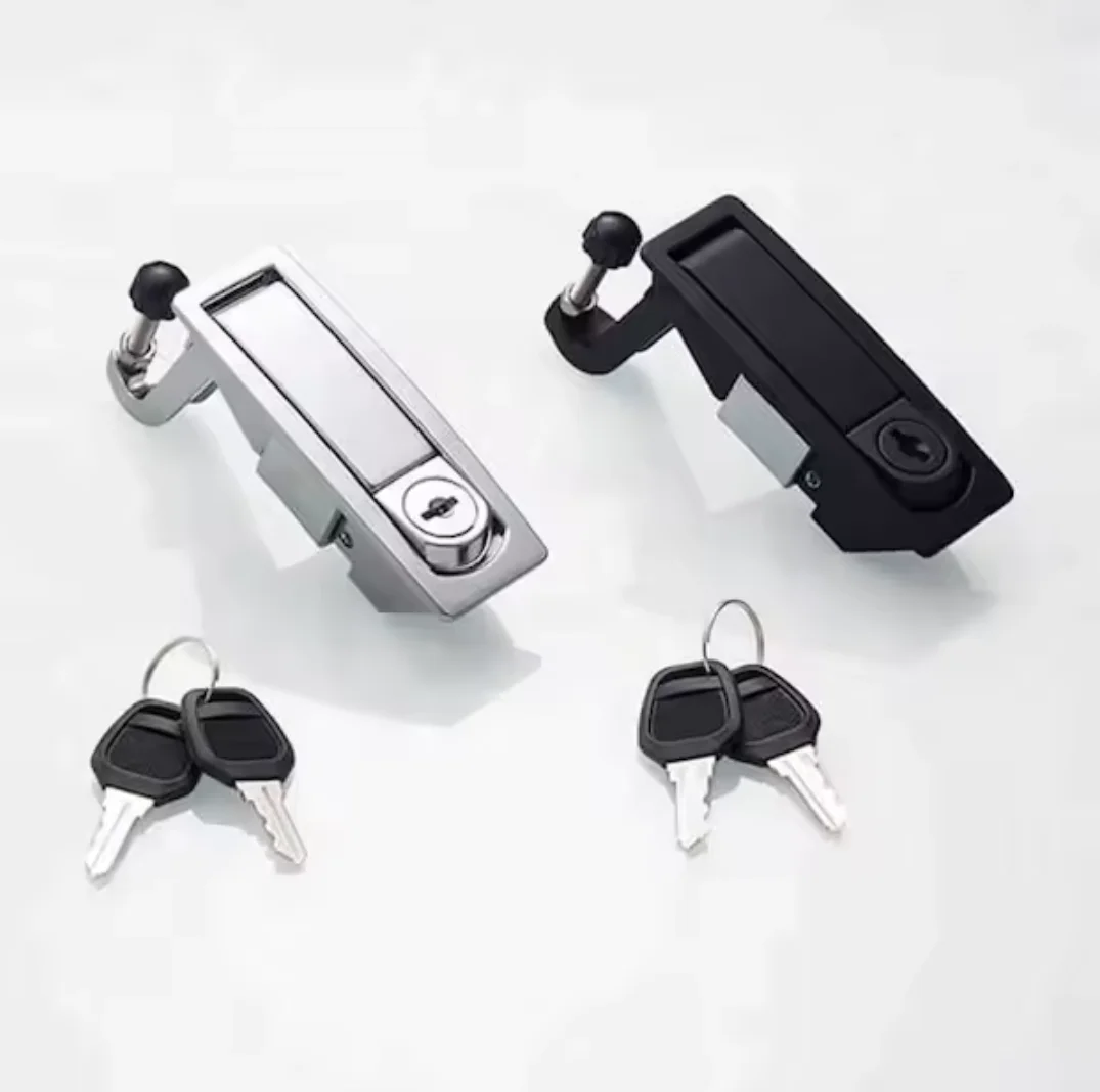 Push Button Lock For Door Box Lever Slam Push Flush Catch Button Flat Lock