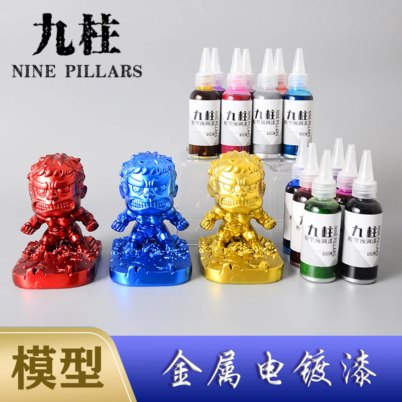 Vernice Spray Nitro Pigment Model Coloring Metal Galvanotecnica Senza Diluizione Gunpla Plastic Gk Garage Kit Oiliness Premiscelato