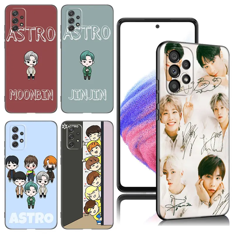 Custodia Per Telefono Astro Kpop Music Per Samsung A13 A22 A24 A32 A14 A23 A25 A34 A52S A53 A54 A73 5G A11 A12 A31 A33 A50 A51 A70 A71 A72