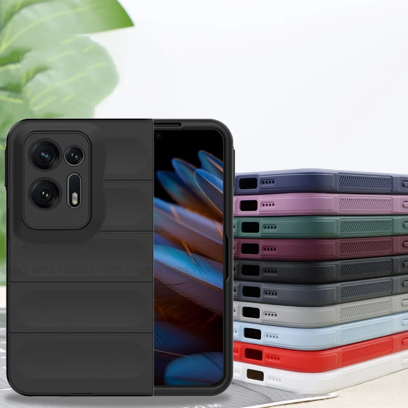 Per Oppo Find N2 Case Oppo Find N2 N3 Flip 5G Cover Luxury Matte Pc Cover Protettiva Antiurto Rigida Per Telefono Oppo Find N2