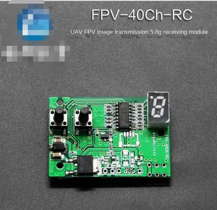 

Приемник передачи изображения 5,8G 40-pass DIY UAV FPV Kit Module
