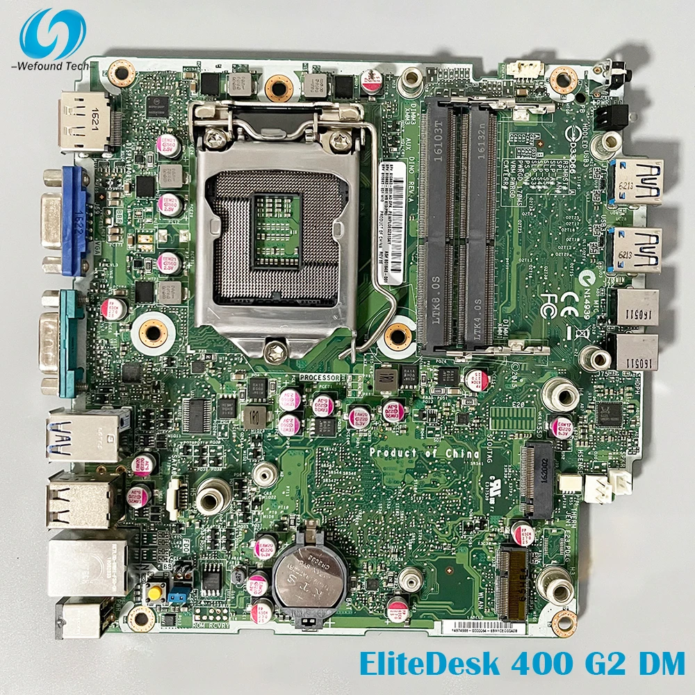 100% Working For Hp Elitedesk 400 G2 Dm Motherboard 1151 810663-001 801848-001