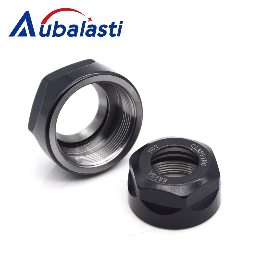 Aubalasti CNC ER Collet Chuck Nut ER11A ER16A ER20A ER16M ER20M ER25UM ER32UM ER40UM for CNC Router Engraving Machine