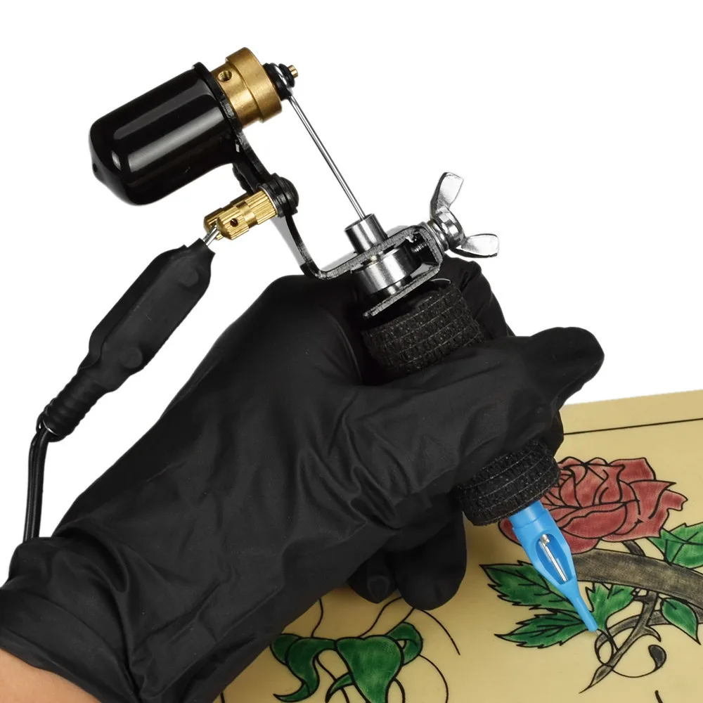 

Rotary Tattoo Machine Shader & Liner Assorted Tatoo Motor Gun Kits Supply Permanent Makeup Maquiagem Tool Set For Artists