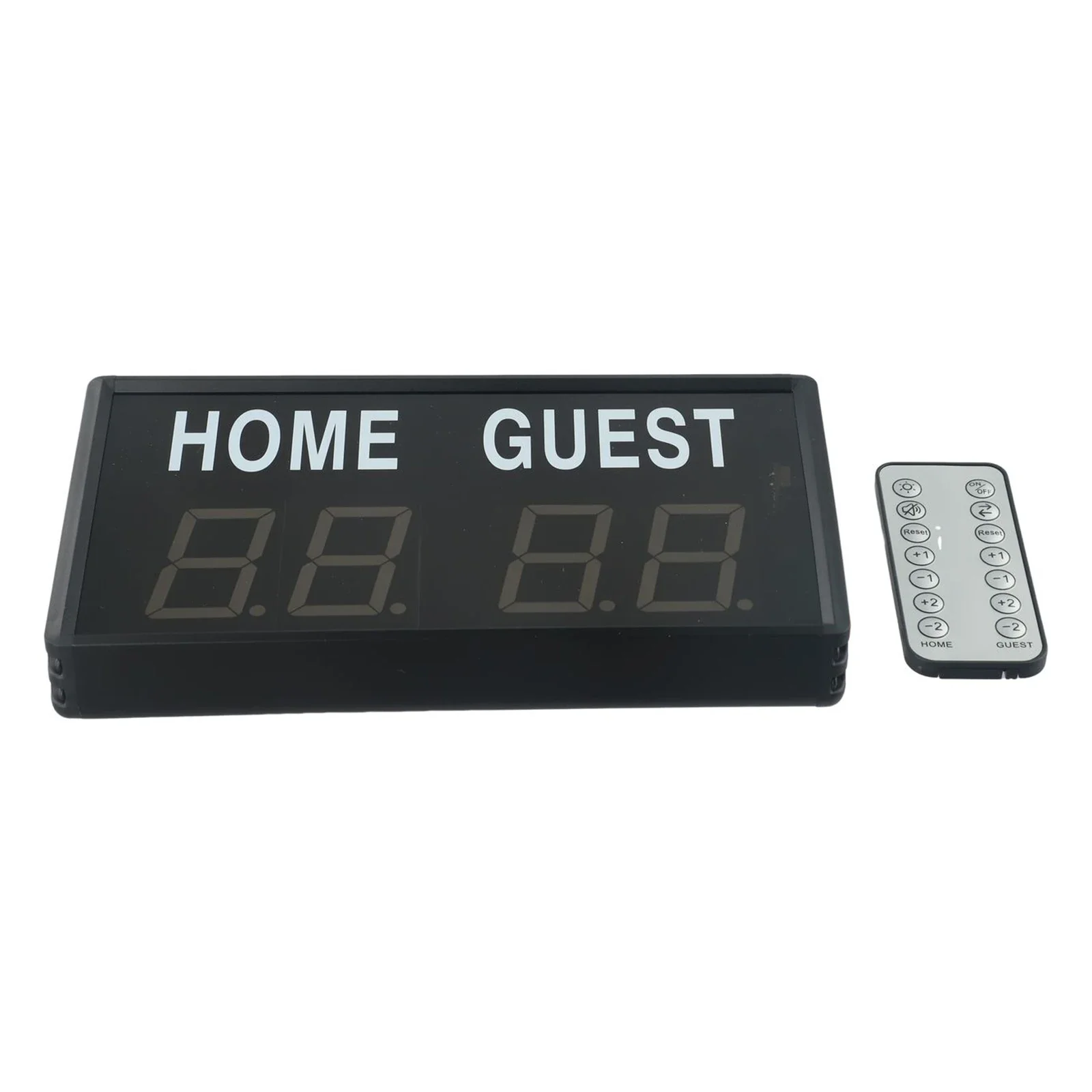 Remote Control Electronic Scoreboard Remote Control Digital Tabletop Scoreboard Games Activity 1.8&rdquo; Built-in 150mAh Red Hot Sale