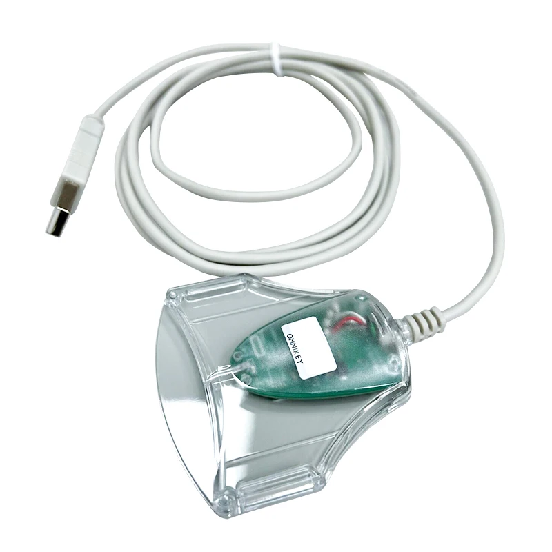 OMNIKEY 3021 için orijinal USB akıllı kart CAC ortak erişim okuyucu yazar 1021 eID tıbbi kimlik askeri tıbbi eID R30210315-1