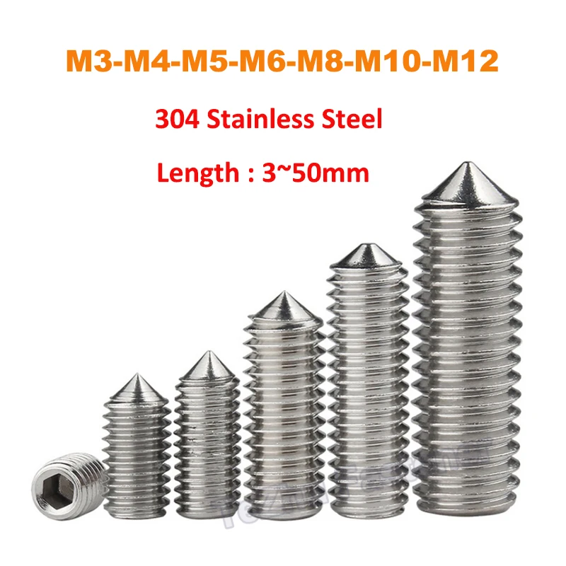 Viti Autofilettanti M3 X 8mm In Acciaio Inox 304 - 200 Pezzi | Testa Esagonale | Per Legno E Lamiera - Foto 5