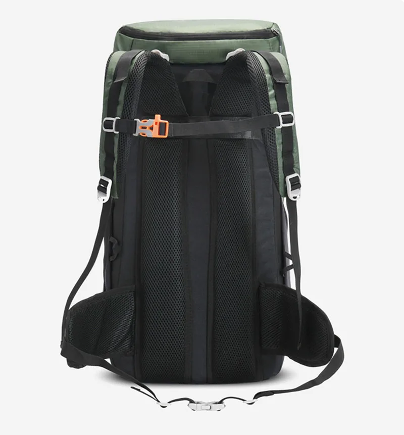 Sac à dos d'alpinisme en plein air, sac à dos de camping de sport, grand sac à dos de voyage Oxford Grill, 50L, nouveau, 2024