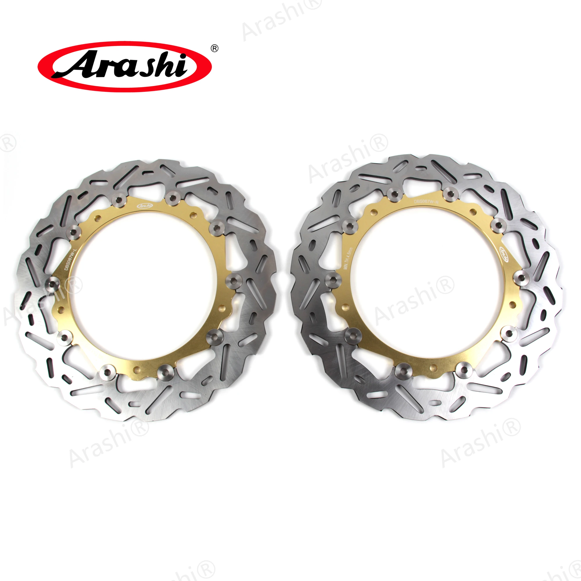 Arashi 32cm CNC Disk Front Brake Disc Rotors For BMW F 800 R F800R 2009-2020 / F 800 S F800S 2006-2010 Full Floating Plate