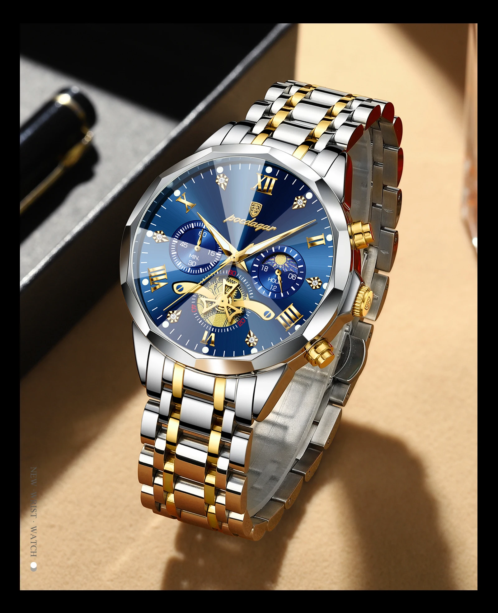 POEDAGAR Watch Detail 5
